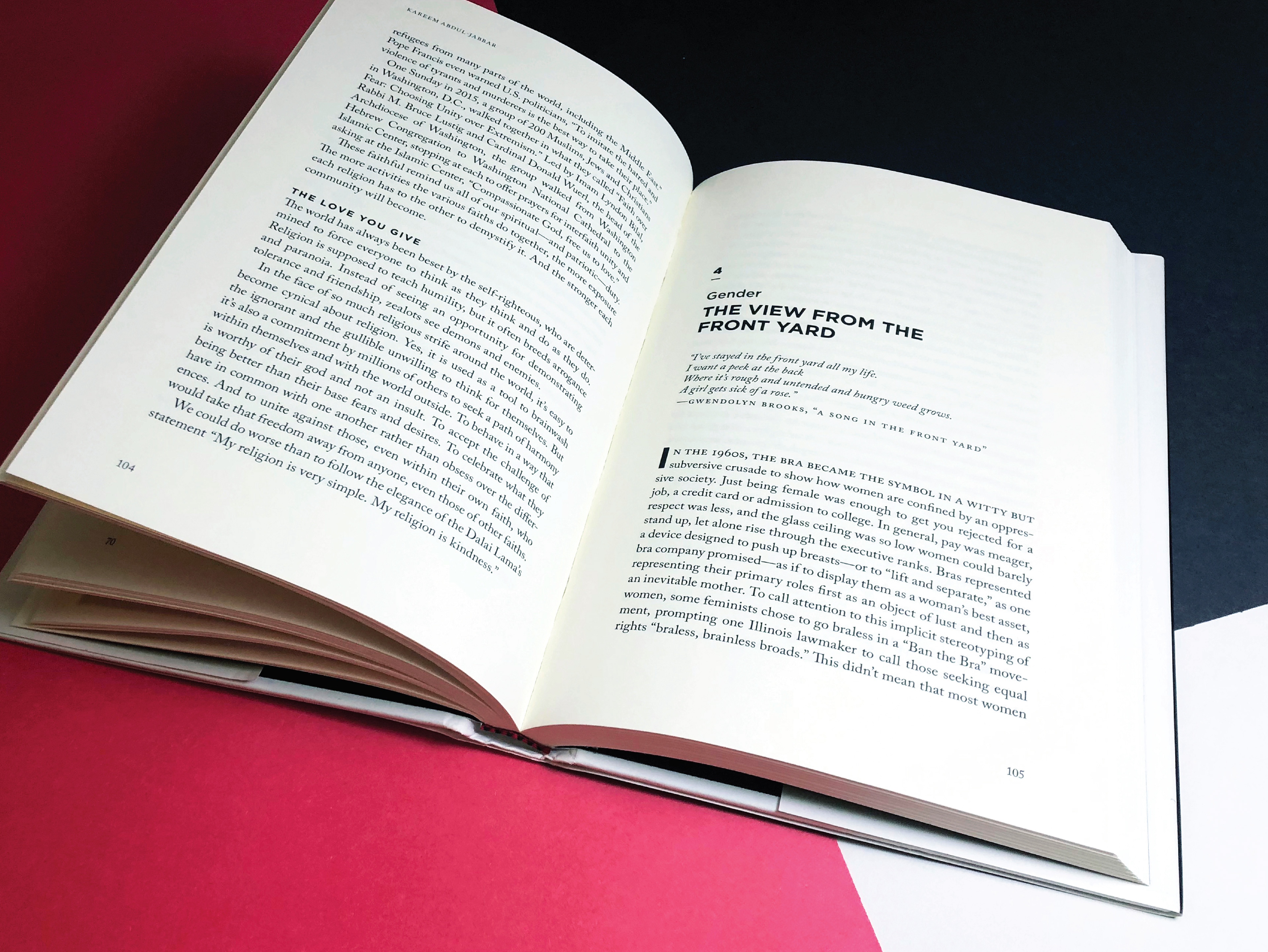 Kareem Abdul Jabbar's "Writings on the Wall"
